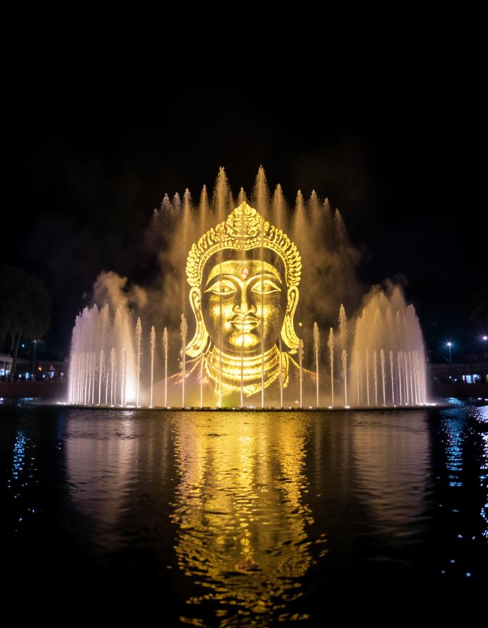 RGB Fountain Lights for architectural lighting in Banswara